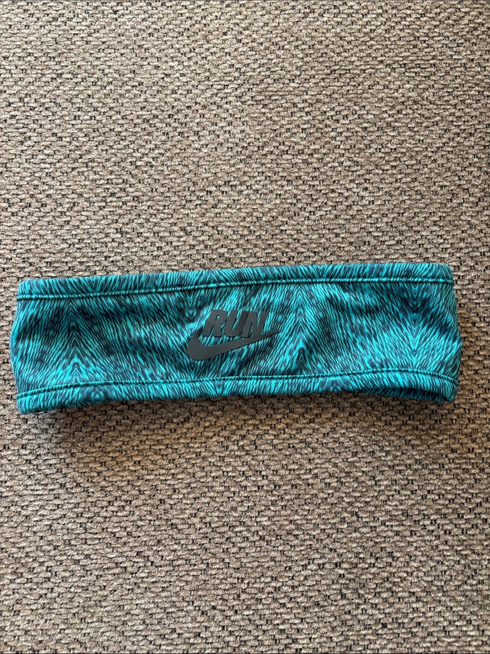 Nike Women’s Teal Patterned Performance Headband